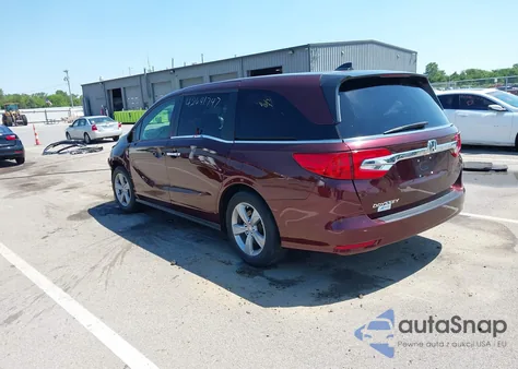 2019 Honda Odyssey Ex-L из США, поврежденный, VIN 5FNRL6H79KB062746